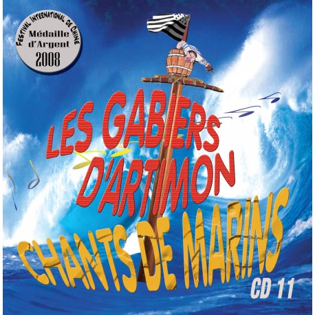Couverture CHANTS DE MARINS CD 11
